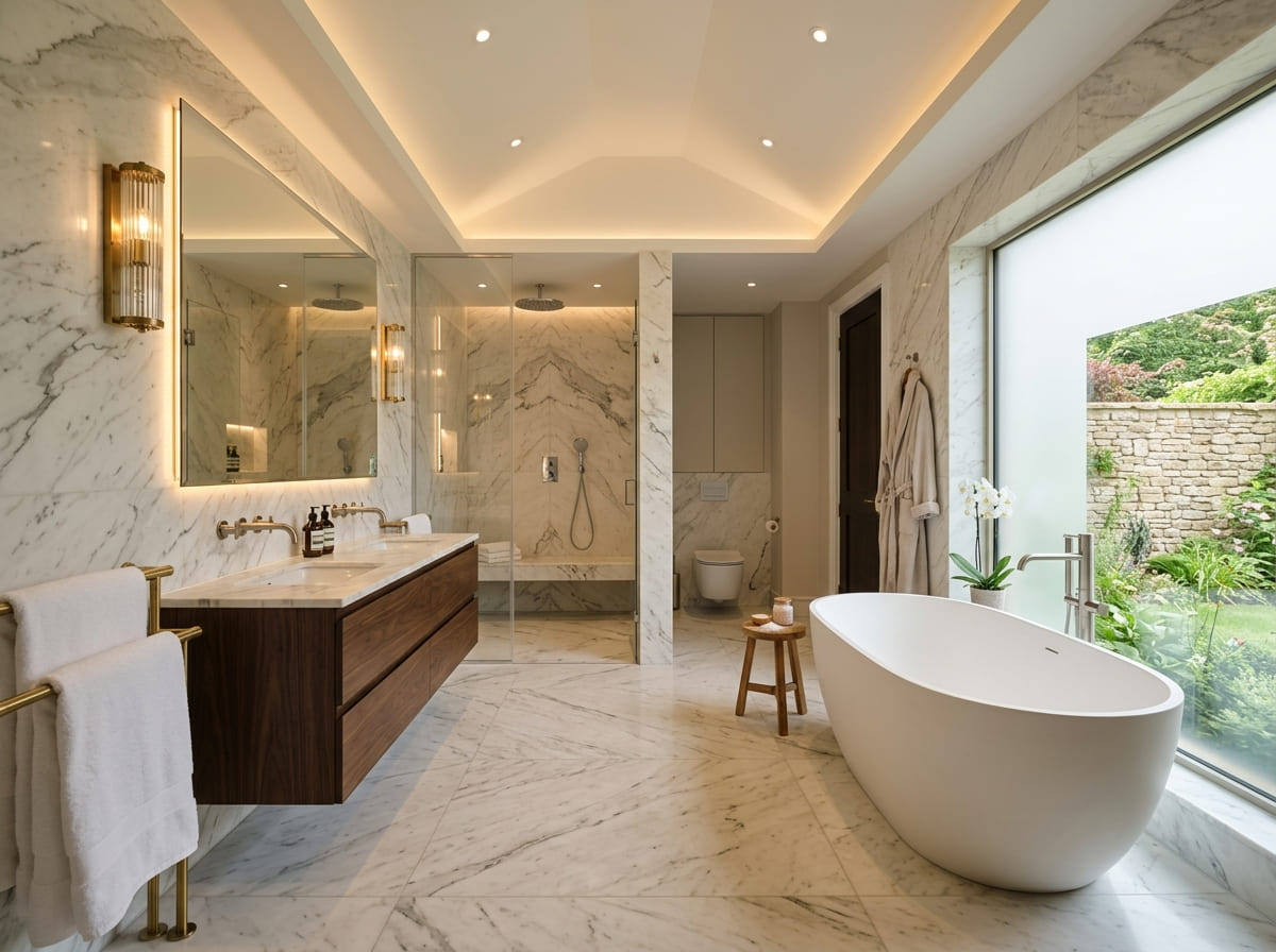 Custom Bathroom Renovation in Argyle