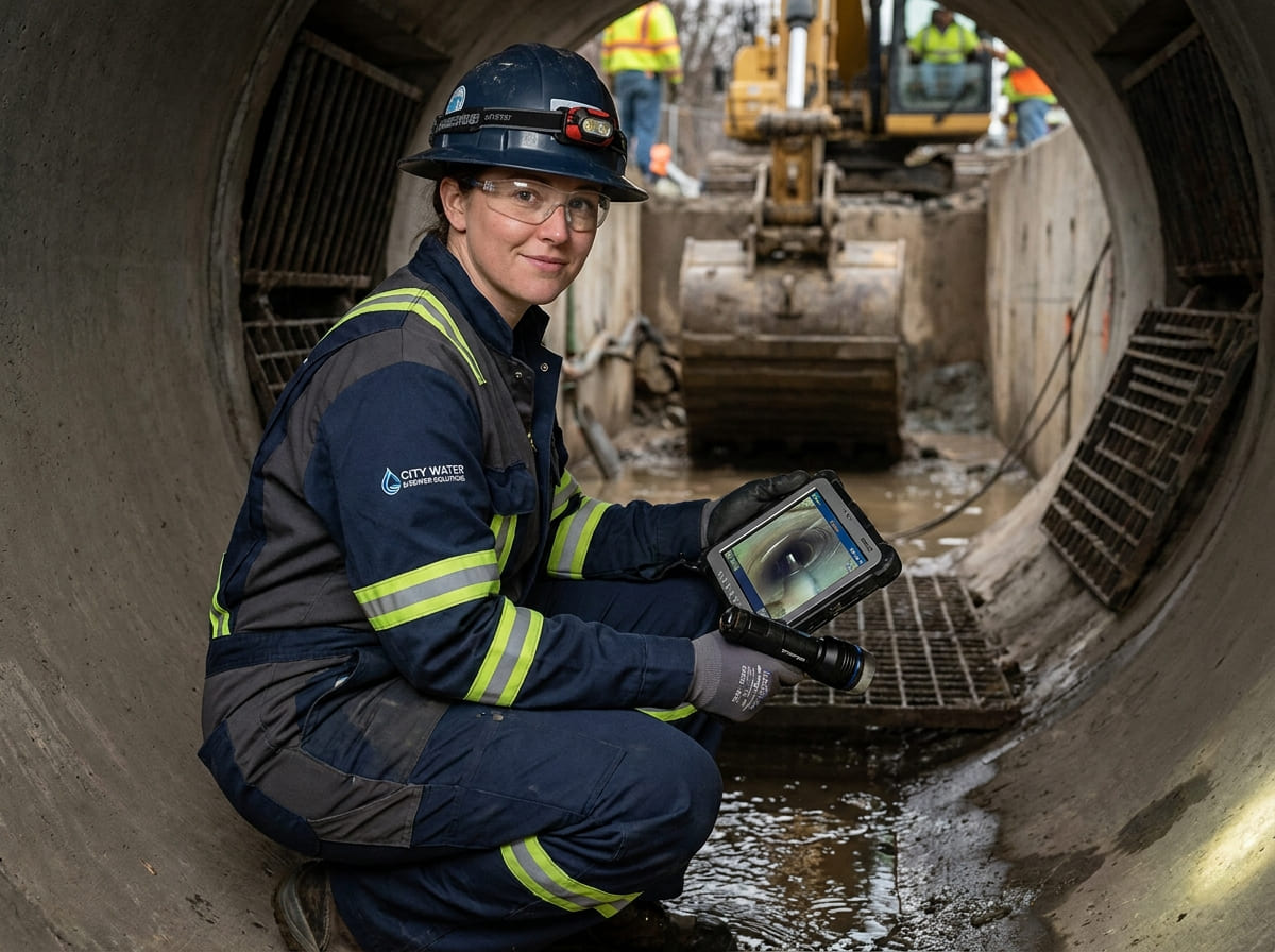 Sewer Line Inspection & Replacement in Argyle